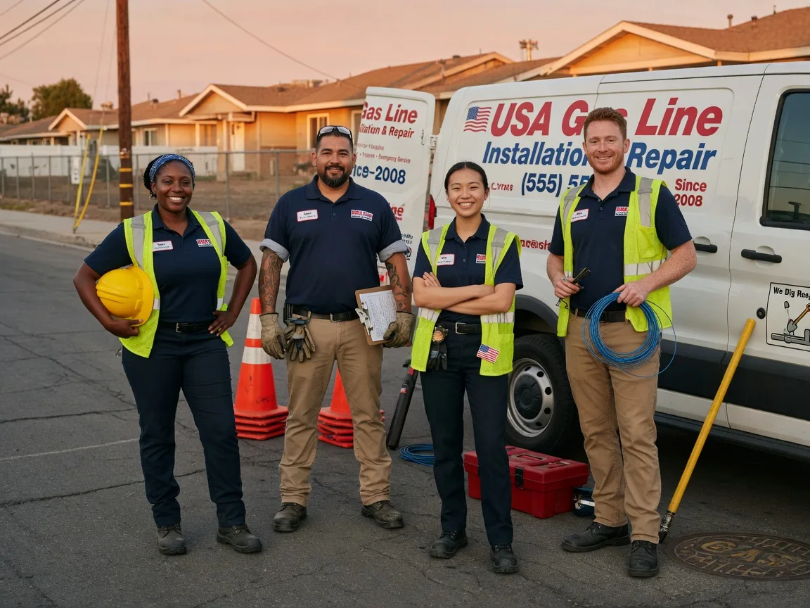 Gas Line Installation company in Lascassas, TN